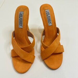 Cape Robbin Women's Vibrant Orange Heels